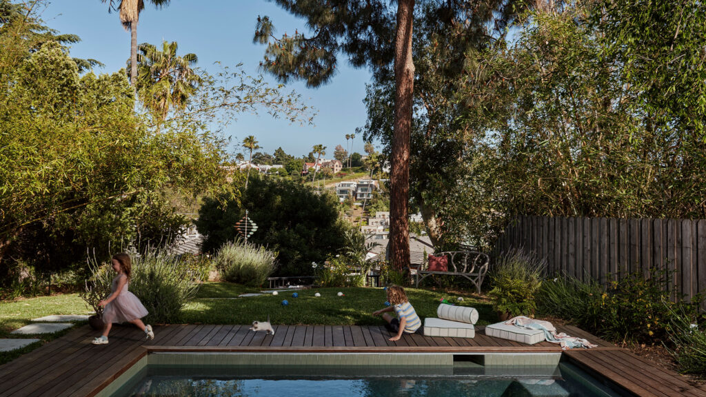 Pool in Emma Flanders LA Garden