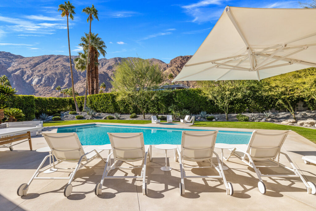 Pool at The Alexander House 1960 Elvis Honeymoon House