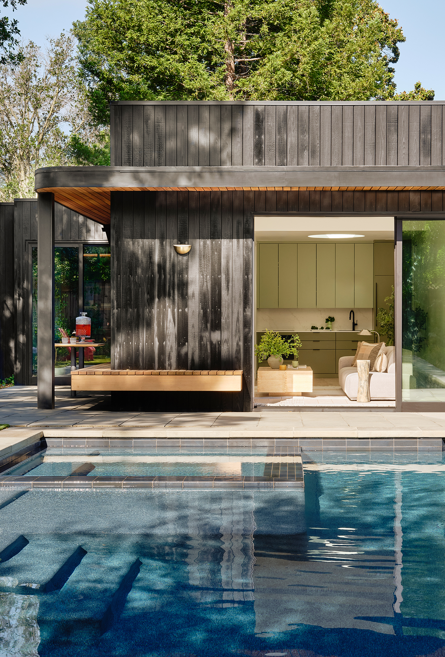 Pool Yakisugi ADU by Mahya Salehi