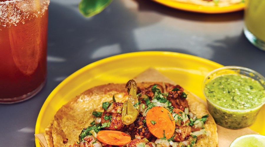 Damian Potato and Seed Chorizo Tacos Recipe