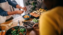 Prepping Thanksgiving Meal