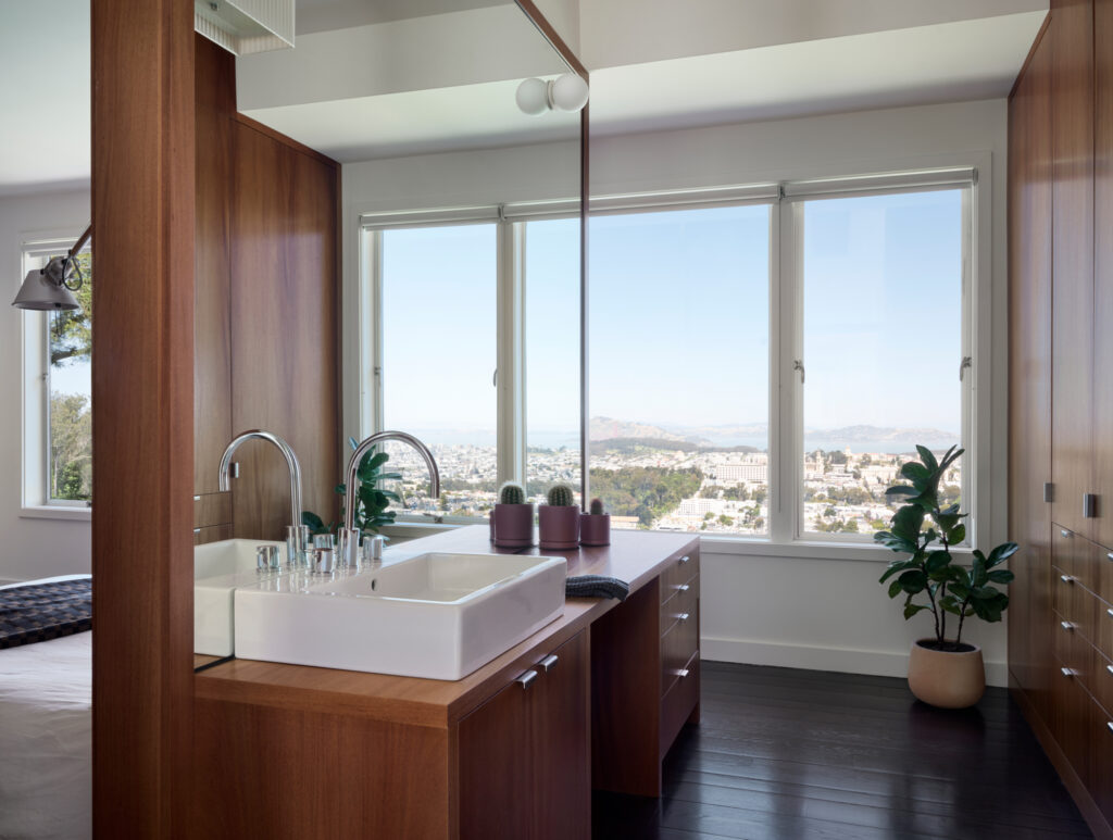 Primary Bathroom in SF Ranch House by MDA
