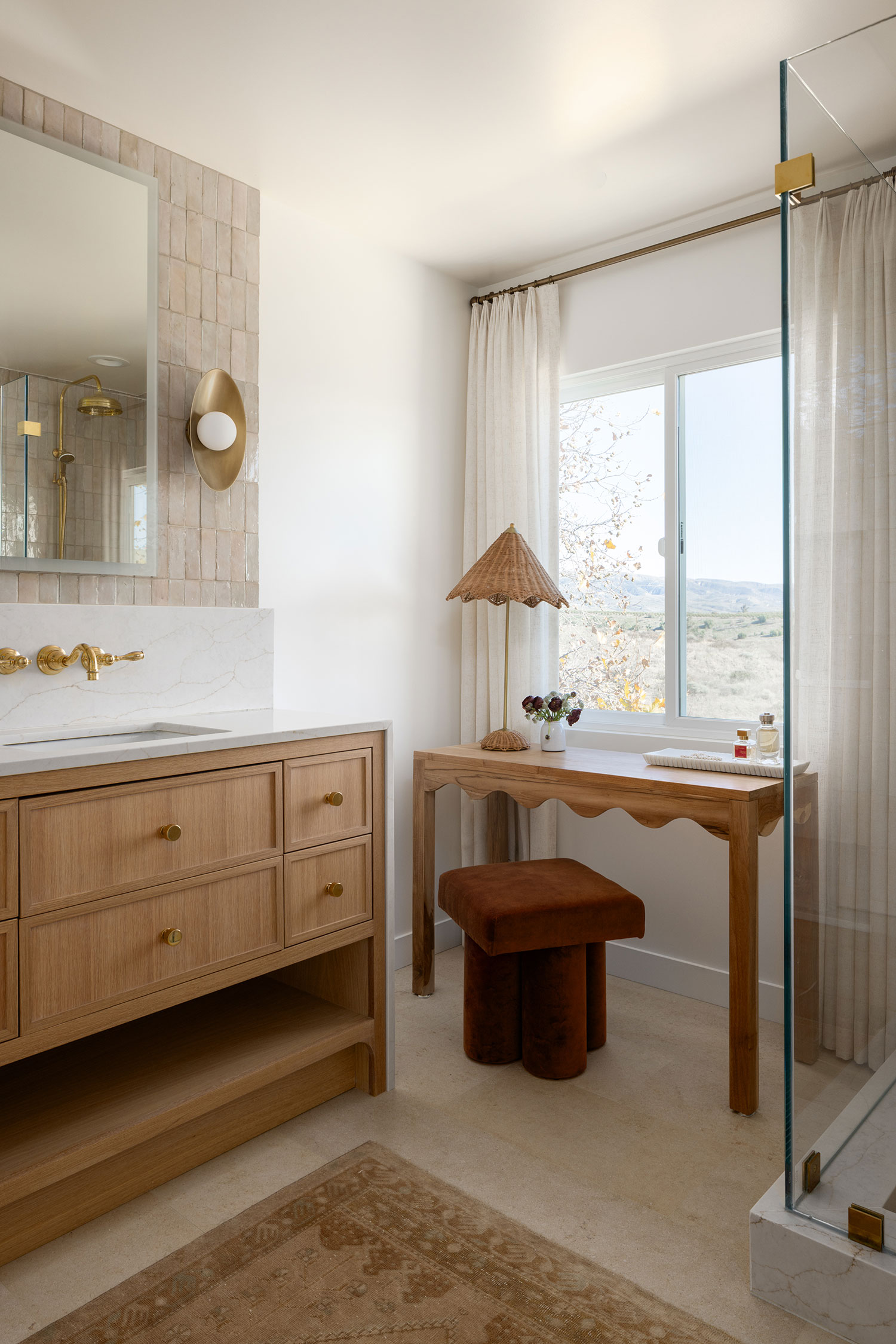 Primary Bathroom Moorpark Reno by Madison Nicole Design