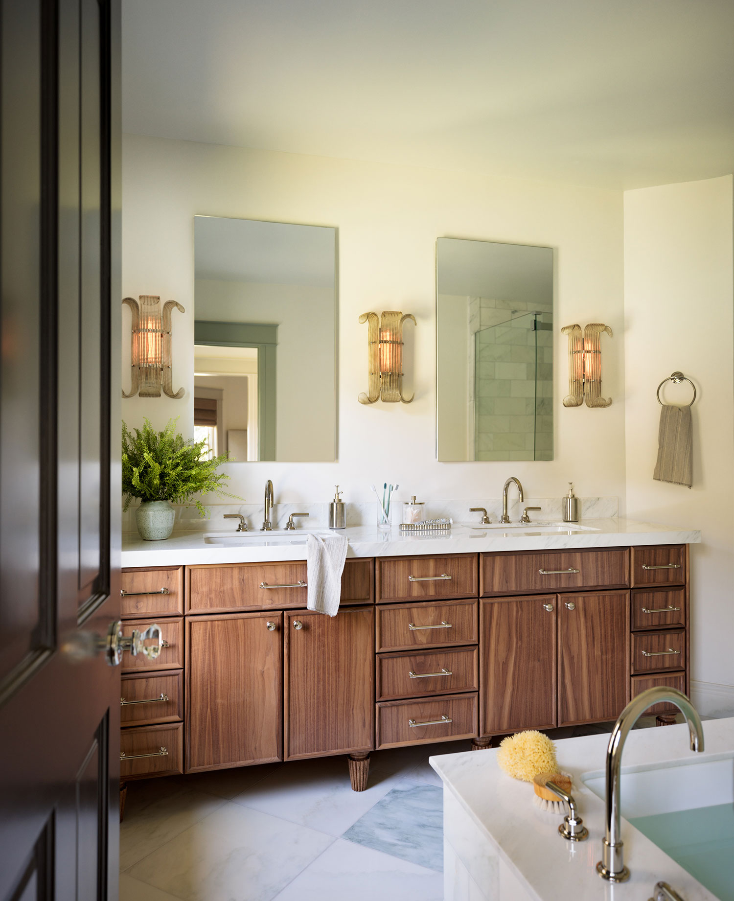 Primary Bathroom in Victorian Home in Boulder by Emily Tucker