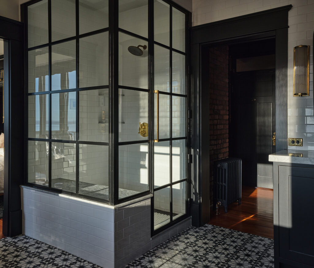 Primary Bathroom in Washington House by Lisa Staton