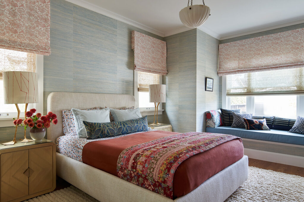 Primary Bedroom in Healdsburg Vacation Home by Studio Munroe