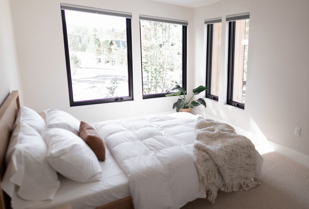 Primary Bedroom in Lake Tahoe House by Hedda