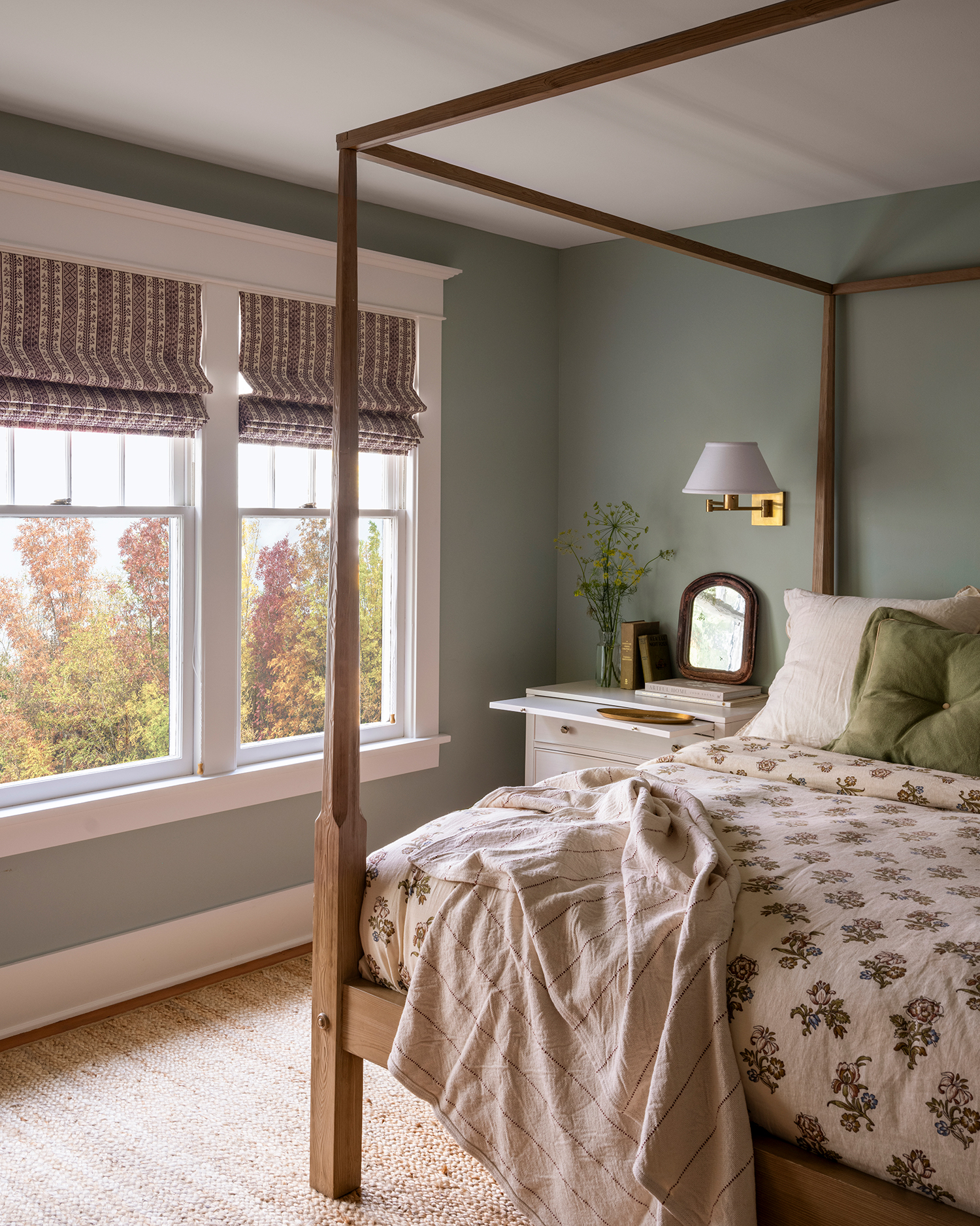 Primary Bedroom in Seattle Craftsman by Anne Corgan