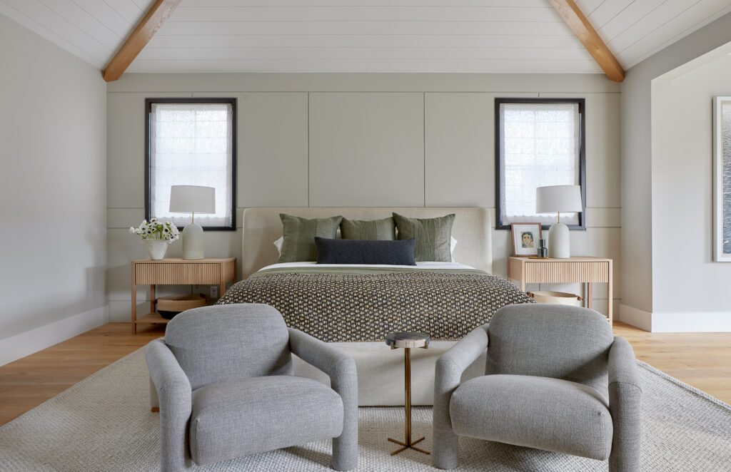 Primary Bedroom in Studio City House by Lucas Browning Design