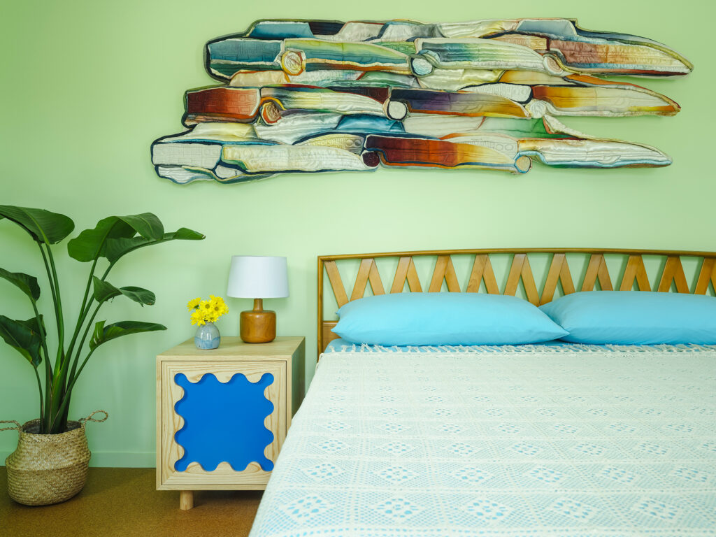 Primary Bedroom in in Yucca Valley House by Leah Ring Another Human