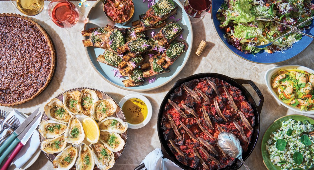 Oysters, Lamb, Derby Pie: This Holiday Feast Has It All
