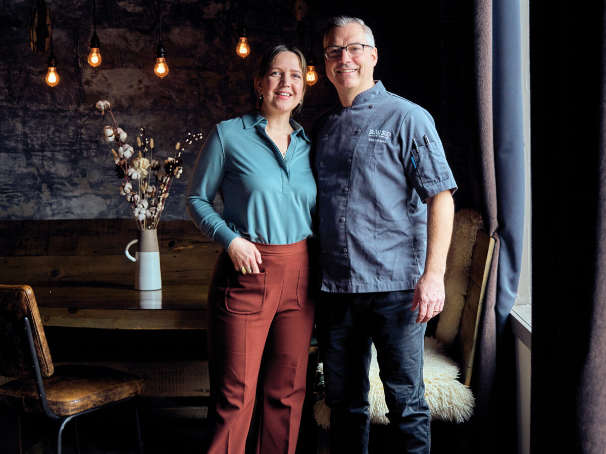 Caitlin Fulton and RGE RD Chef Blair Lebsack