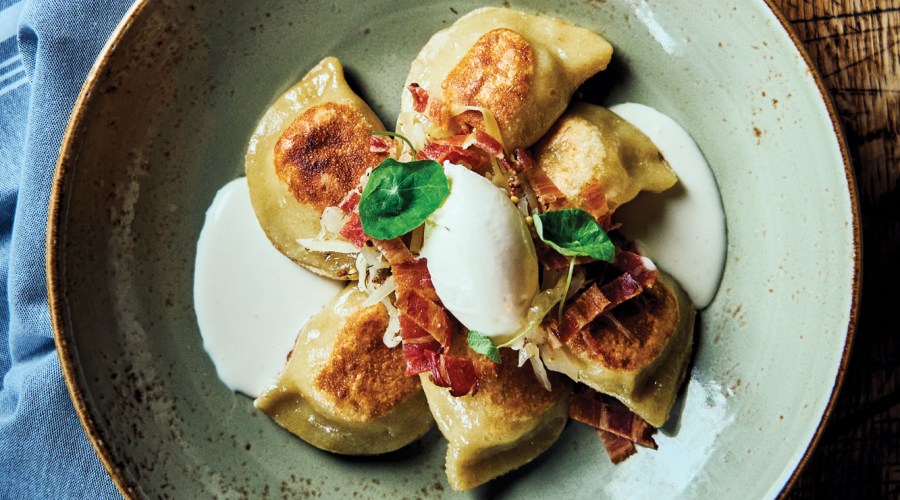 Gouda and Potato Pierogies