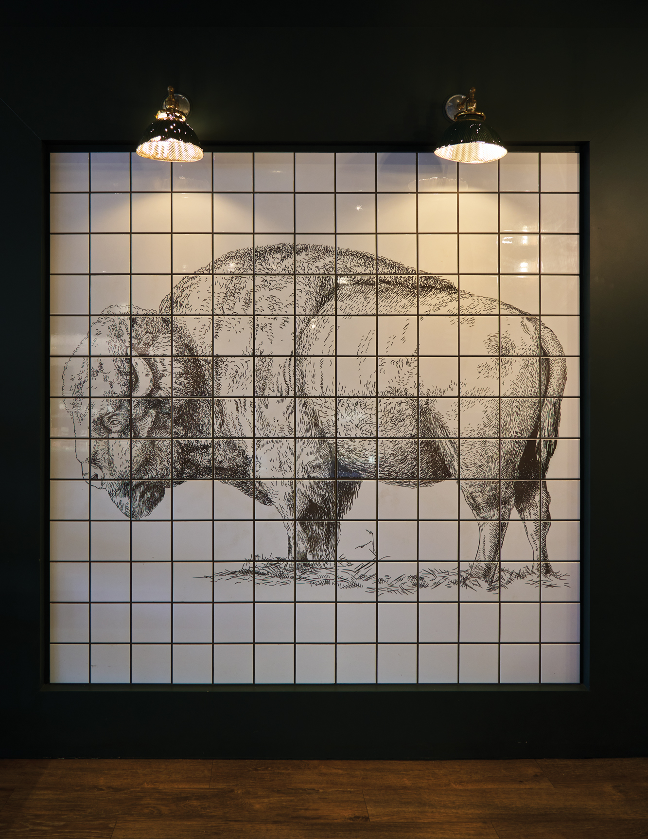 RGE RD Interior Bison Detail