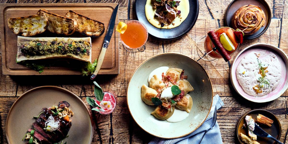 Top View of RGE-RD Dishes