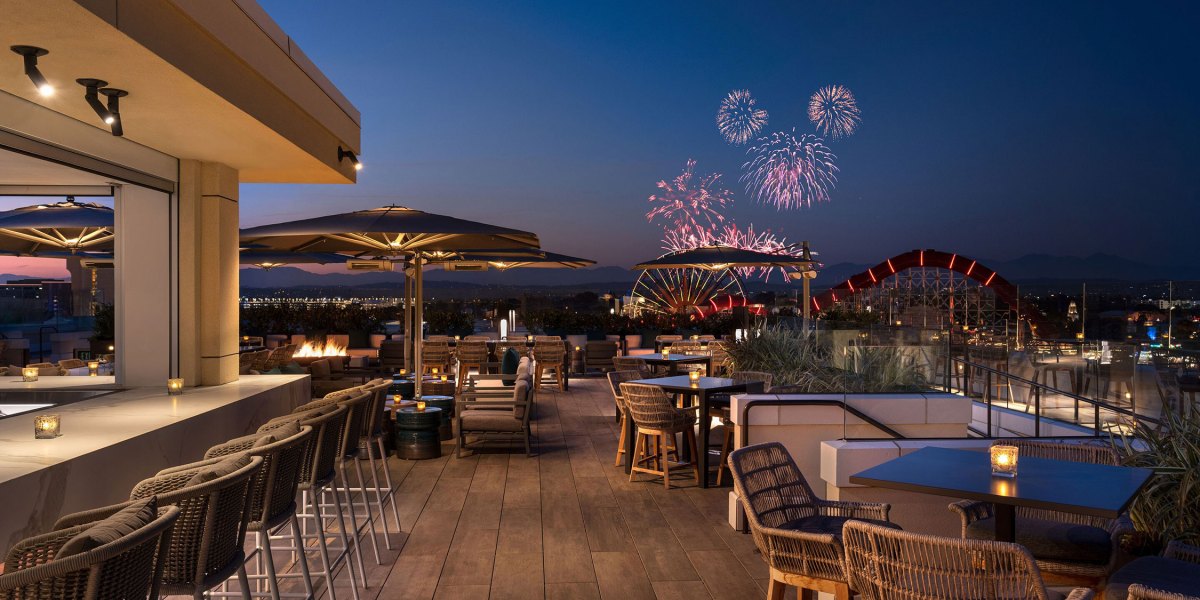 Rise Westin Anaheim Fireworks