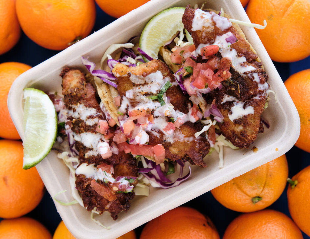 Beer-Battered Fish Taco