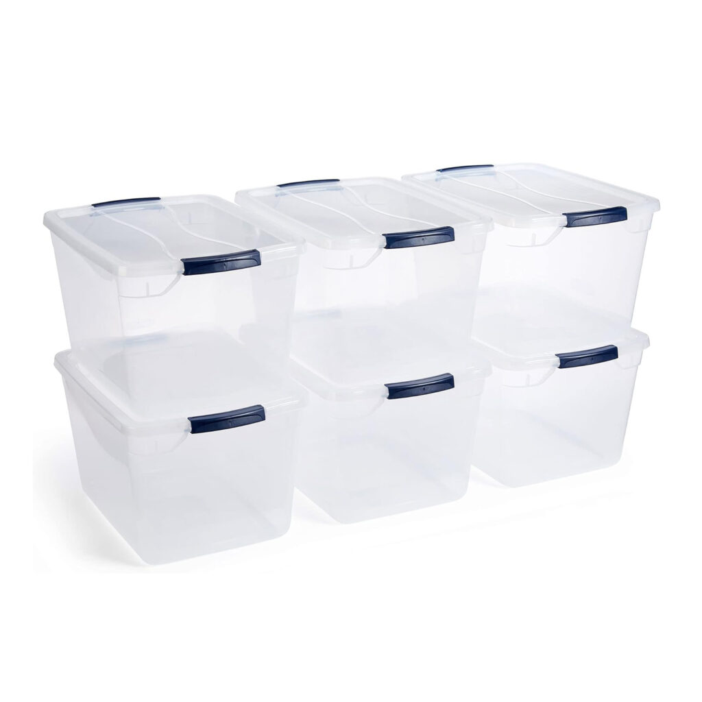 Rubbermaid 30 Quart Storage Bins