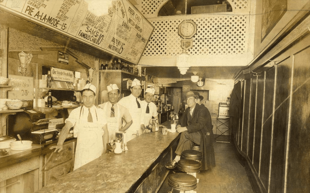 sams number 3: 1927 downtown diner opening