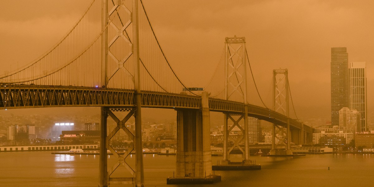 San Francisco Skyline Wildfire