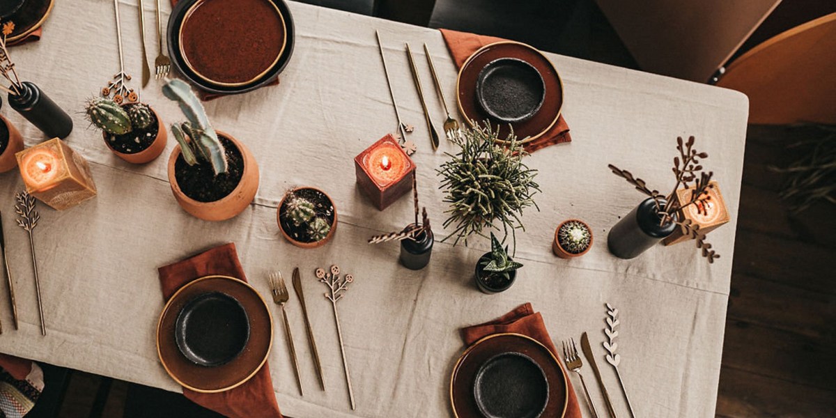 SandSnowLinen Natural Tablecloth