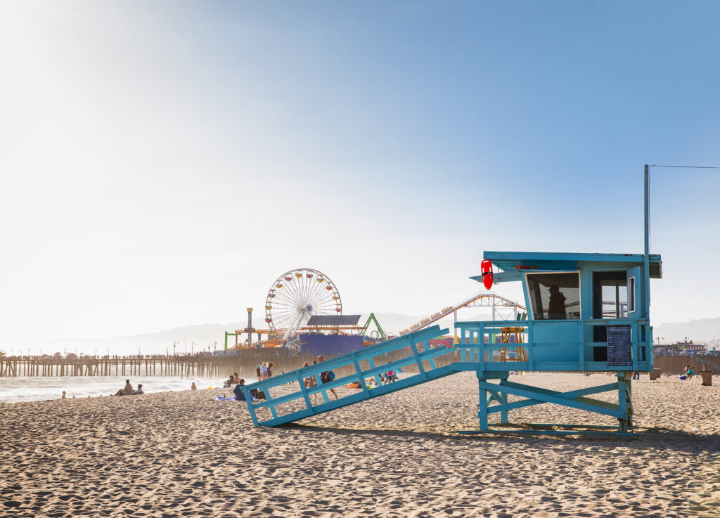Santa Monica Lifeguard Tower