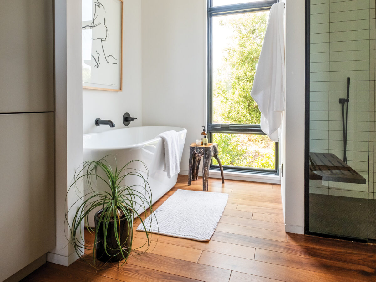 Santa Ynez Sustainable Ranch Bathroom