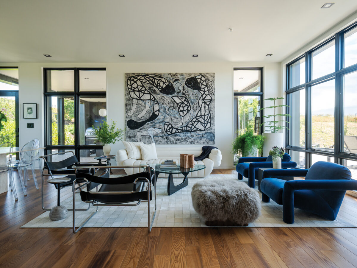 Santa Ynez Sustainable Ranch Living Room