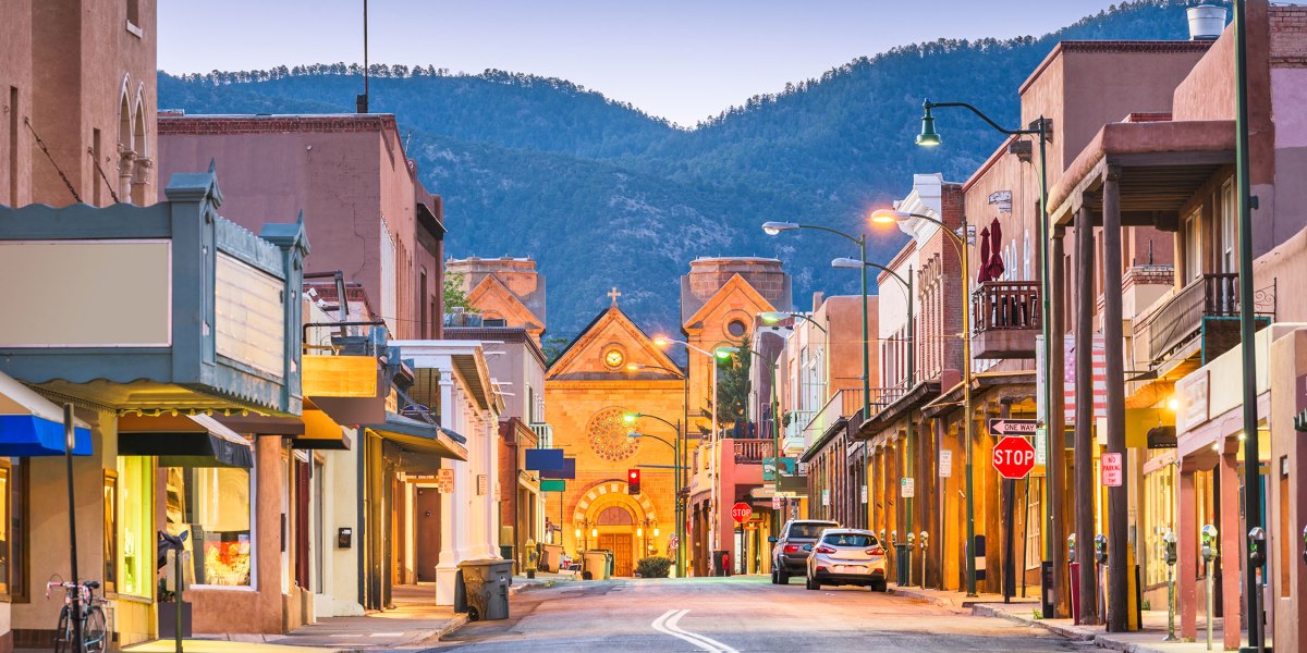 Santa Fe at Night