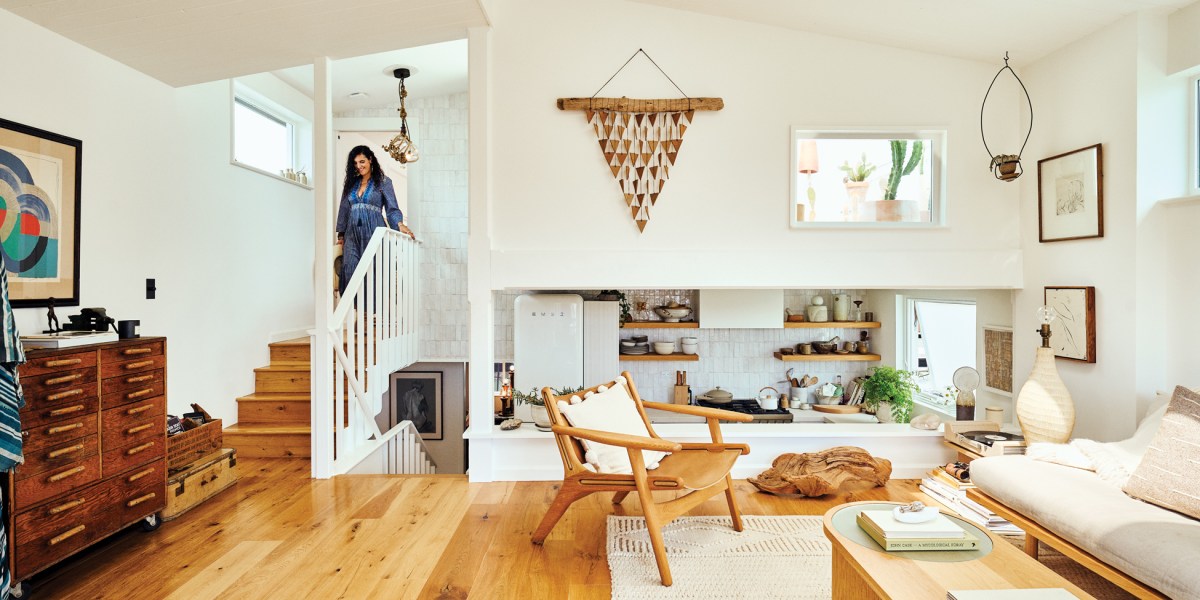 Sausalito Houseboat Living Area