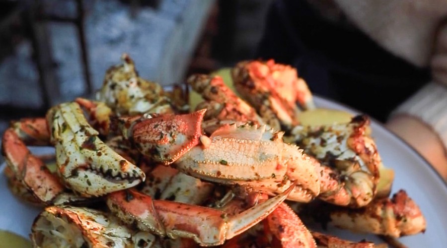 Scribe Winery Dungeness Crab