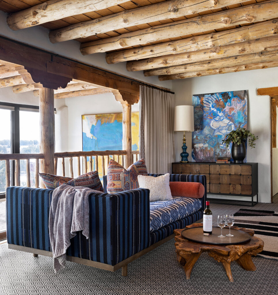 Seating in Santa Fe House by Atelier Interior Design