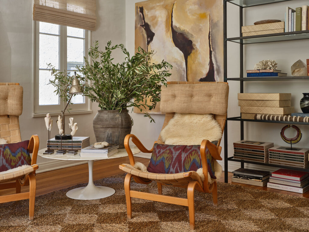 Seating Area in Jennifer Miller Silver Lake House