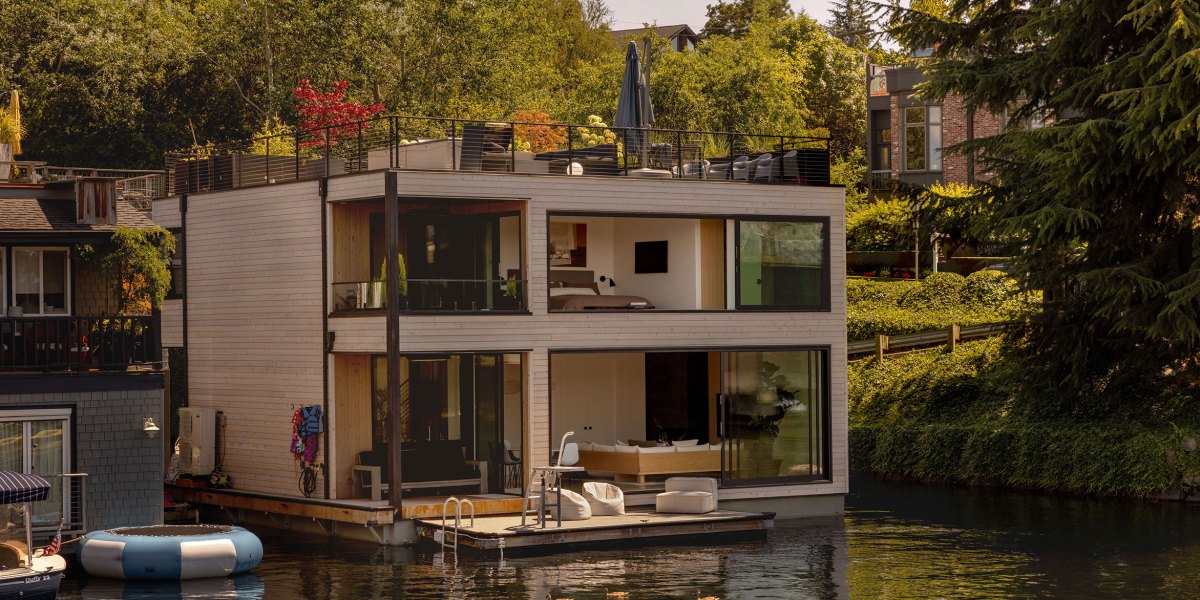 Seattle Houseboat by NB Design