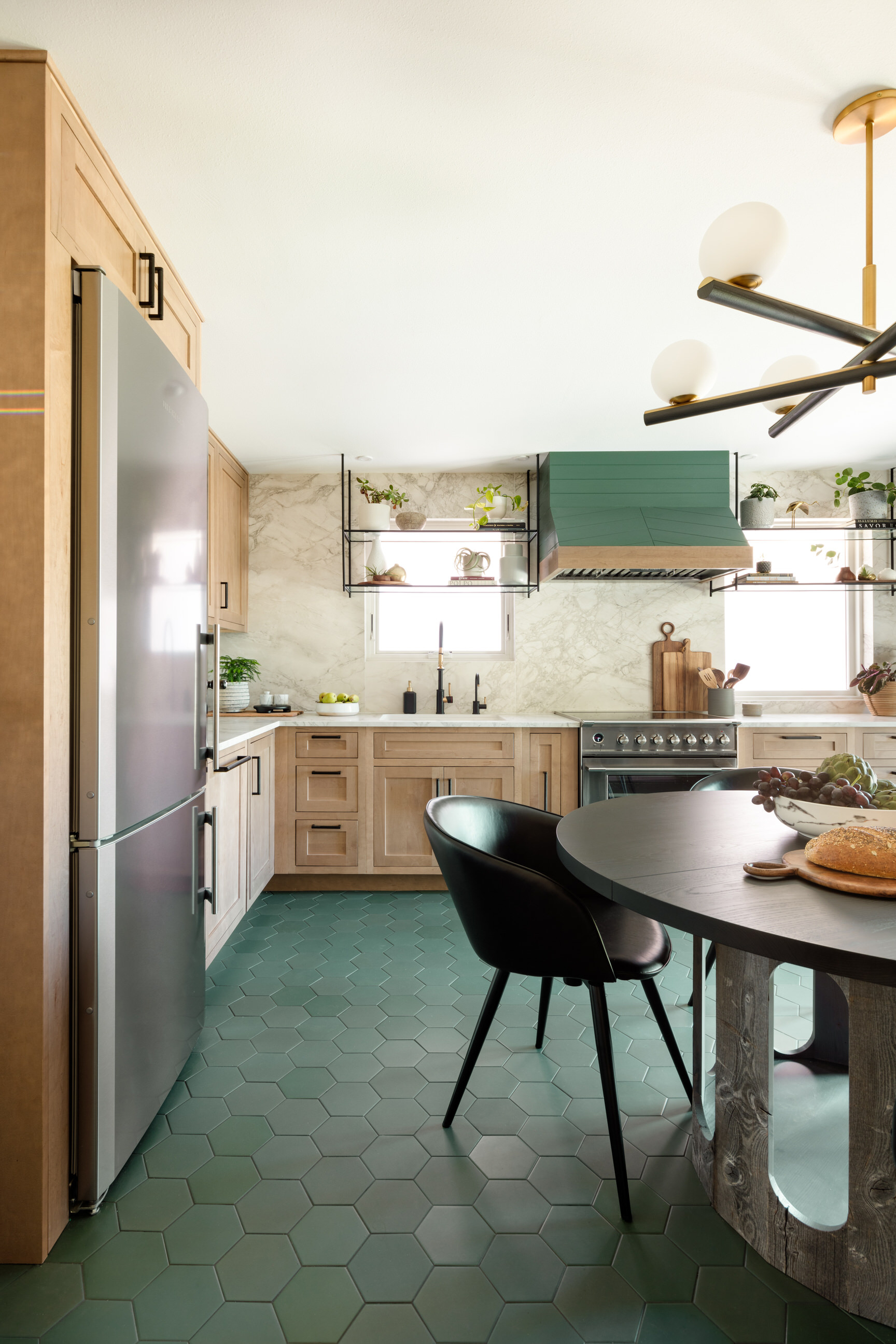 Seattle Kitchen Dining Area by Meghan Price