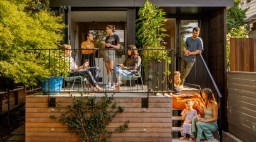 Seattle Tiny Home Back Porch