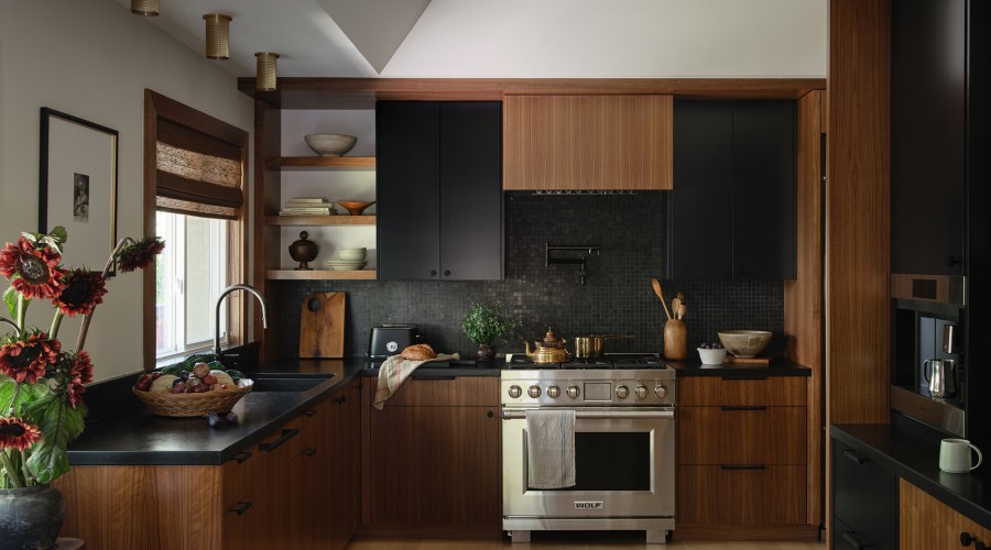 A Built-in Coffee Maker Was the Reason for This Kitchen Makeover