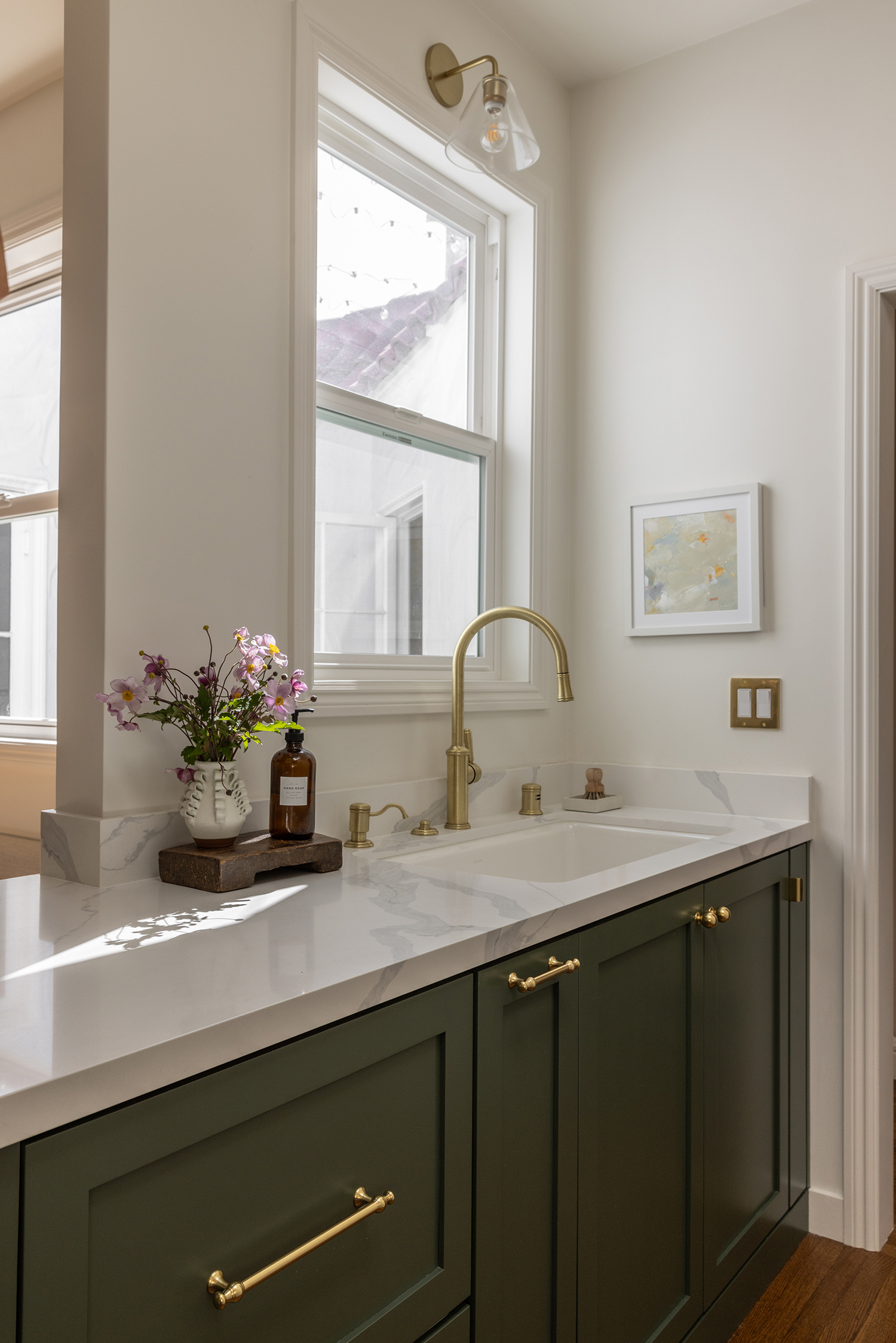 Sink in SF Kitchen by Shiny Shed Collective