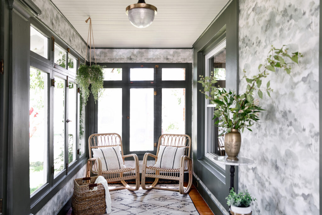 Sitting Room in Boise House by We Three Design