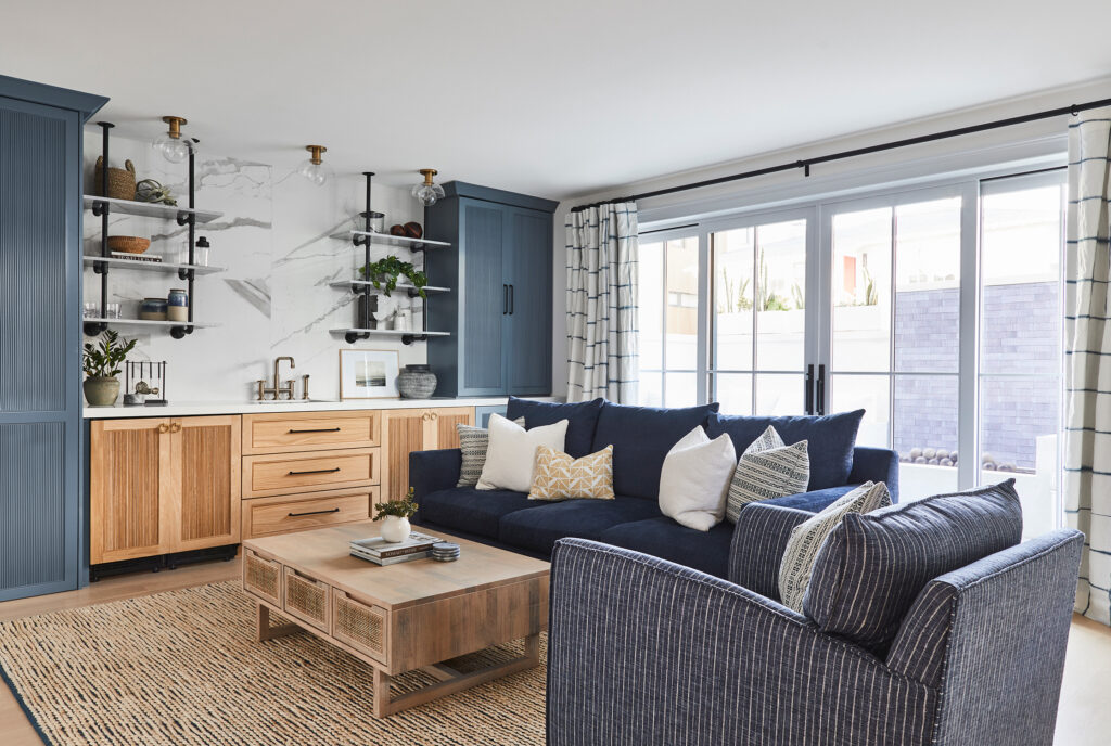 Sitting Room in Hermosa Beach House by Christine Vroom