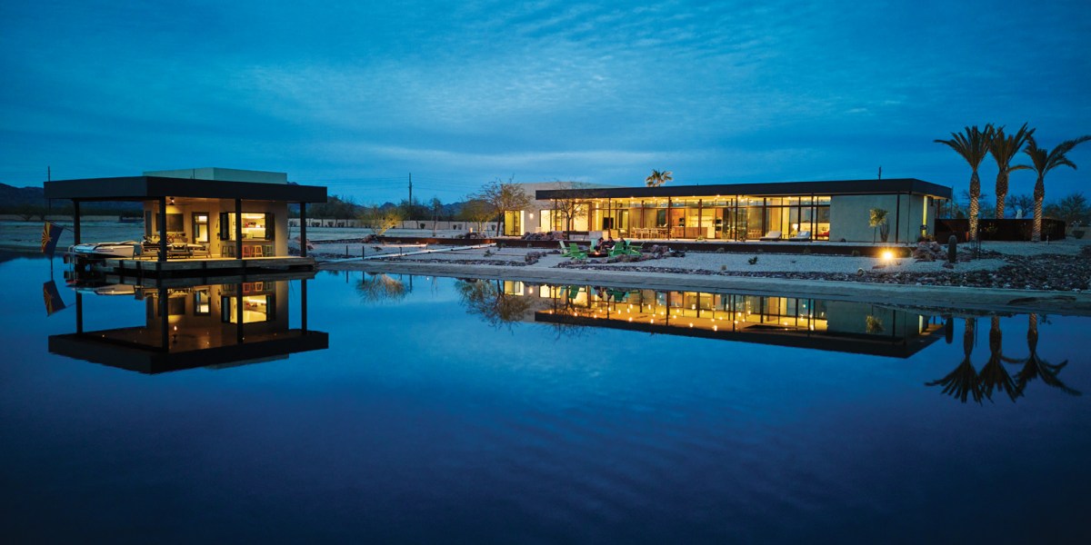 Water Ski Ranch: Main Home and Boathouse Exterior