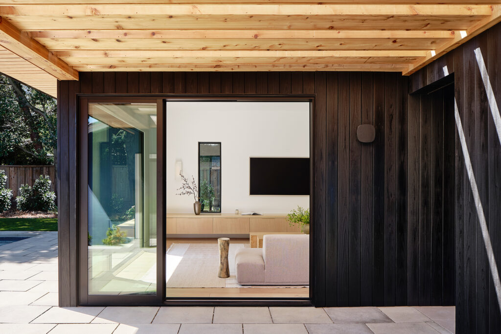 Sliding Door Yakisugi ADU by Mahya Salehi