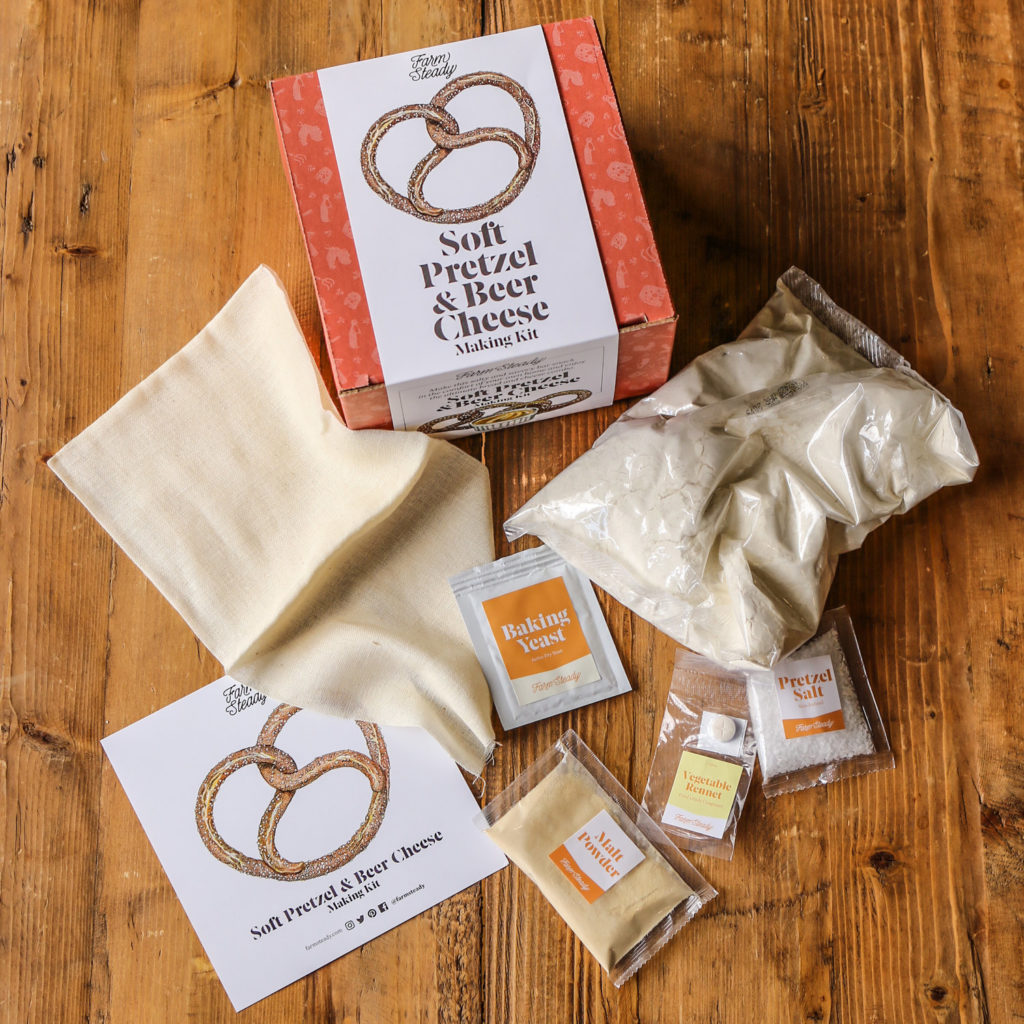 farmstead soft pretzel kit