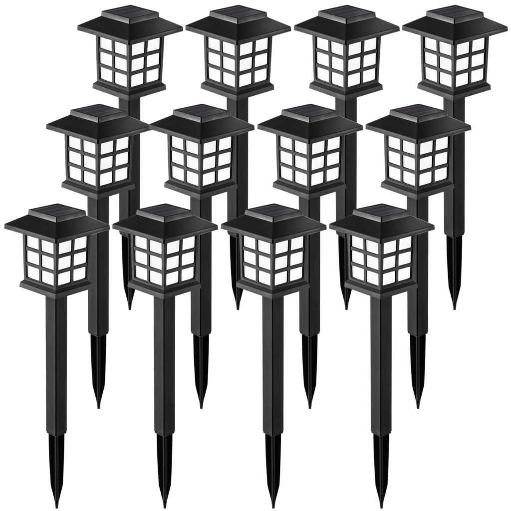 set of twelve path lights