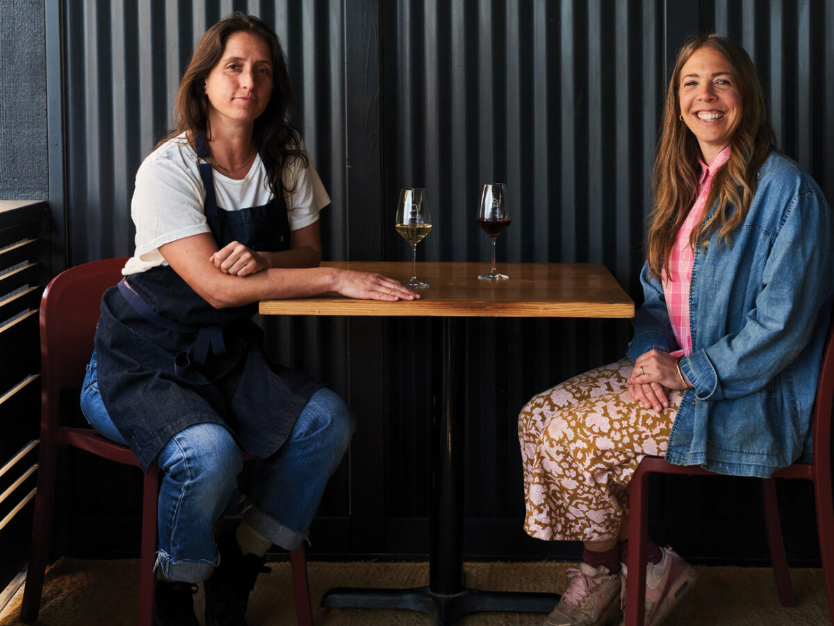 Emma Lipp and Stephanie Reagor of Valley