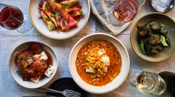 Overhead Shot of Valley Food and Wine