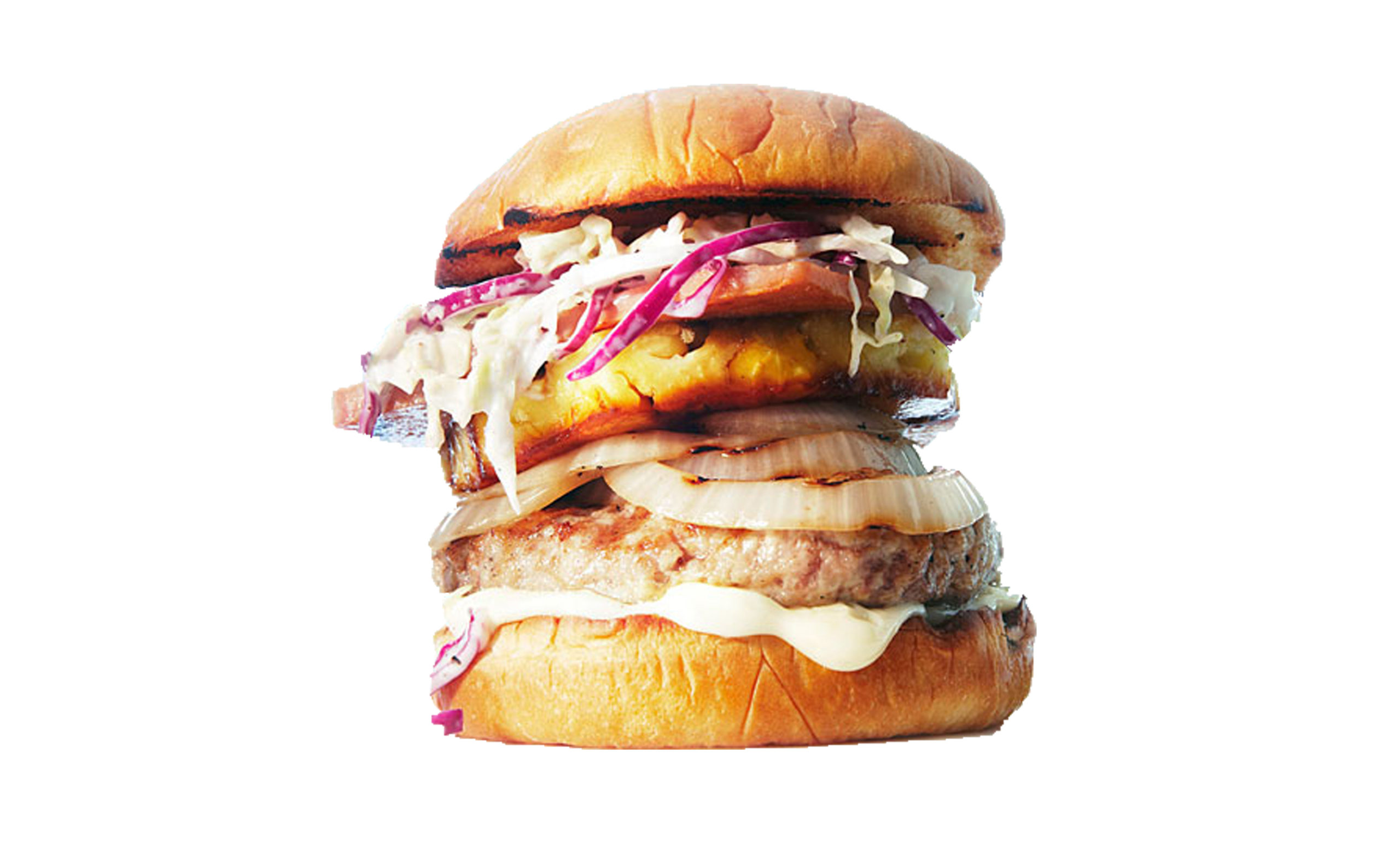 Hawaiian Pig-Out Burger