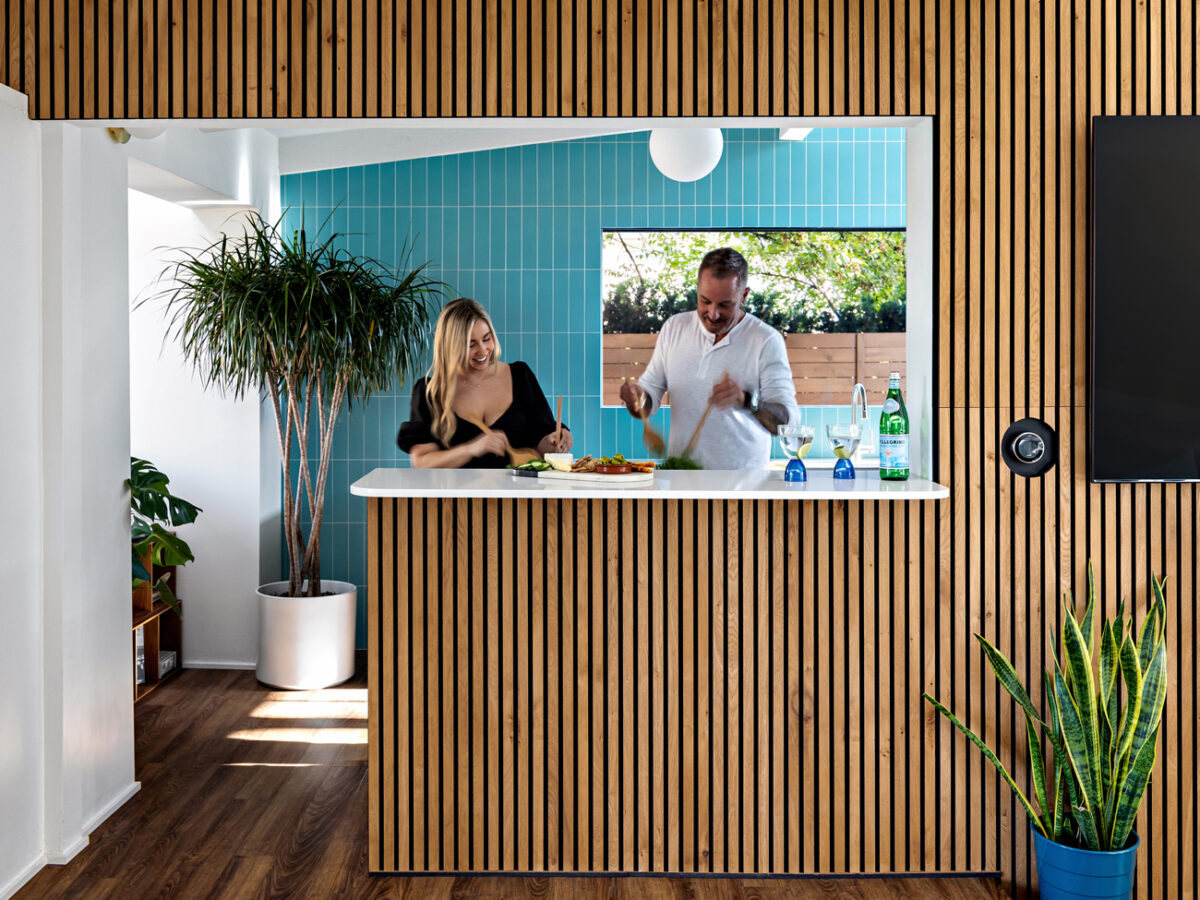 Hissong Residence Kitchen Seen from Dining Room