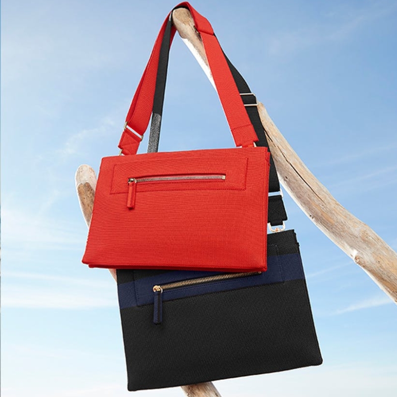 Rothy’s Dual-Zip Crossbody Bag