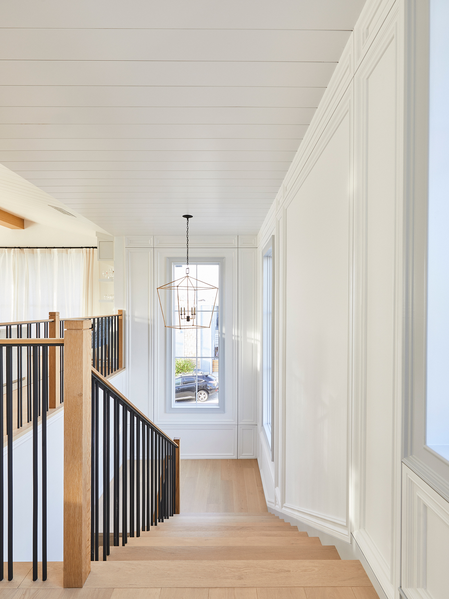 Stairs in Hermosa Beach House by Christine Vroom